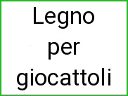 legno per giocattoli